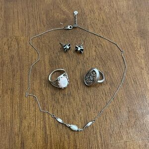 Vintage silver jewelry bundle!